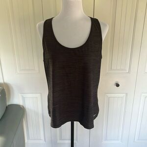 Grey athletic tank top